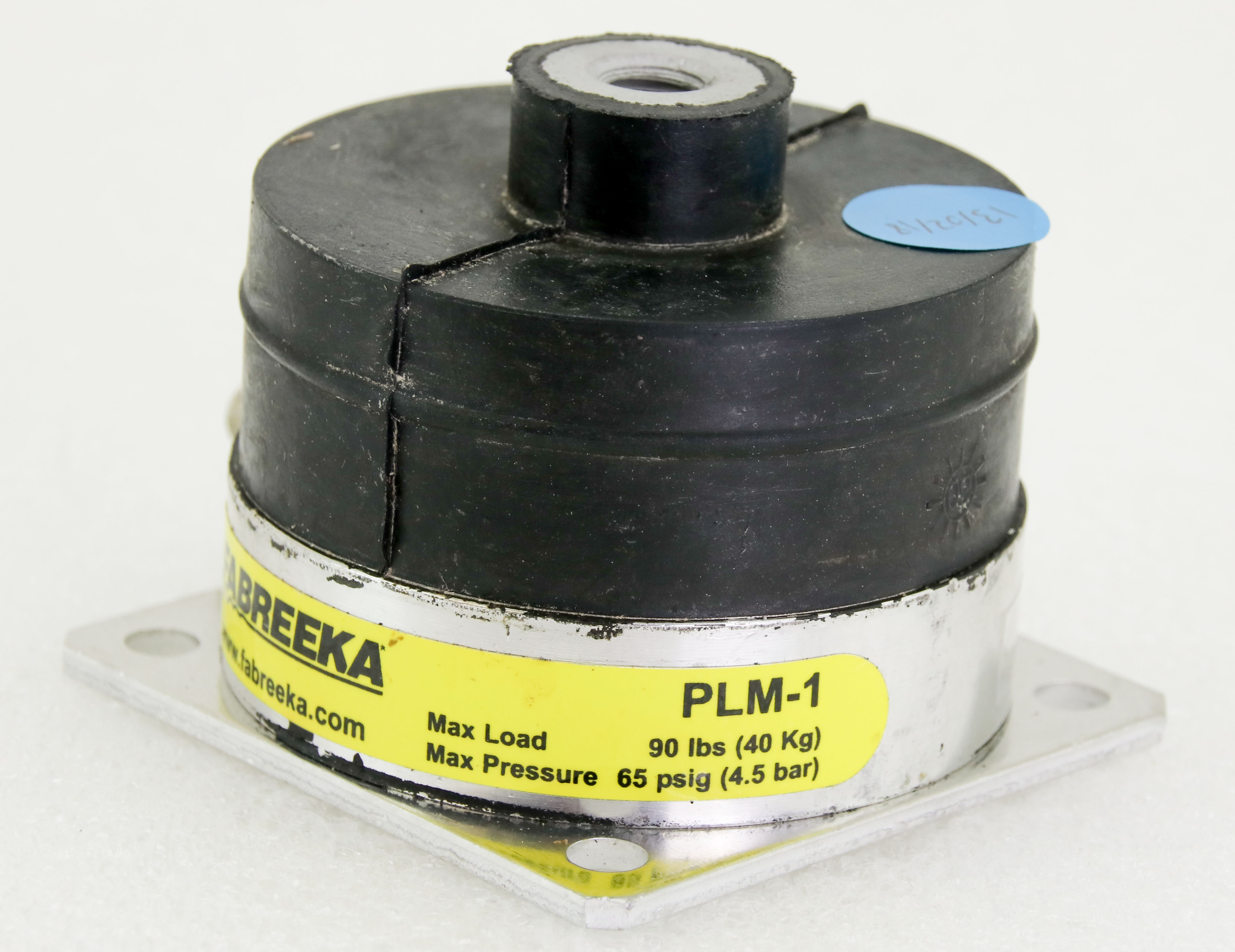 11328 FABREEKA M10 ANTI VIBRATION MOUNT, 73MM DIA, MAX 65 PSIG PLM